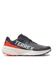 Adidas Buty Terrex Agravic Speed Trail Running IG8017 Czarny. Czarne buty sportowe męskie Adidas, bez wzorów, ze skóry, bez zapięcia, do biegania. Za 659.99 zł.