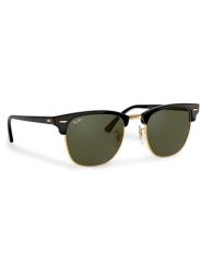 Ray-Ban Okulary przeciwsłoneczne Clubmaster 0RB3016 W0365 Czarny. Czarne okulary przeciwsłoneczne damskie Ray-Ban. Za 489.99 zł.