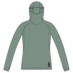Damska bluza z kapturem Endura Alltrack Roam Scuba ZIELONA. Zielone bluzy damskie ENDURA, l, bez wzorów, bez ramiączek, z kapturem. Za 493.00 zł.