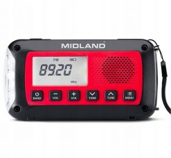 Radio alarmowe Midland ER100 z akumulatorem 2600mAh. Radia Alan. Za 299.71 zł.