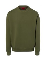 HUGO Bluza Kobiety Bawełna (100%) zielony, XL. Zielone bluzy damskie Hugo, xl, bez wzorów, z bawełny, bez ramiączek, bez kaptura. Za 399.95 zł.