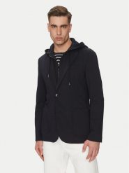 Tommy Hilfiger Marynarka MW0MW39188 Granatowy Regular Fit. Niebieskie garnitury męskie Tommy Hilfiger, m, bez wzorów, z syntetyku, bez kołnierzyka, bez ramiączek. Za 919.99 zł.