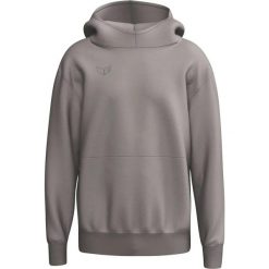 Bluza z kapturem Erima Premia. Brązowe bluzy damskie Erima, l, bez wzorów, z bawełny, eleganckie, bez ramiączek, z kapturem. Za 304.50 zł.
