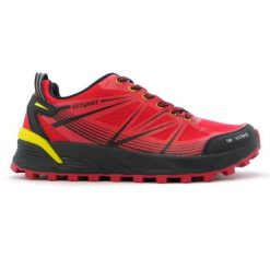 Buty trekkingowe męskie Grisport V.3. Czerwone trekkingi męskie Grisport, z gumy, bez zapięcia. Za 177.00 zł.