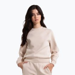 Bluza damska Pitbull Discovery Crewneck Sweatshirt. Brązowe bluzy damskie PITBULL, l, bez wzorów, z bawełny, sportowe, bez ramiączek, bez kaptura. Za 159.99 zł.