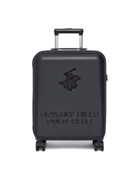 Beverly Hills Polo Club Walizka kabinowa CEO-BHPC-S-002-08-NAVY Granatowy. Niebieskie walizki męskie Beverly Hills Polo Club, bez wzorów, z tworzywa sztucznego. Za 299.99 zł.