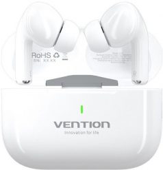 Słuchawki Vention Echo Lite E11 TWS (białe). Białe słuchawki bezprzewodowe Vention. Za 67.59 zł.