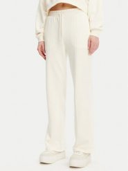 Converse Spodnie dresowe 10028418-A01 Écru Wide Leg. Spodnie dresowe damskie Converse, bez wzorów, z bawełny. Za 169.99 zł.