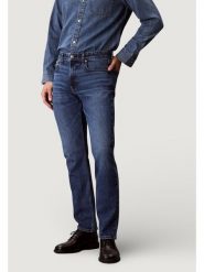 Calvin Klein Jeans Jeansy Slim Hampton Jean LV04RB735G Niebieski Slim Fit. Niebieskie jeansy męskie Calvin Klein Jeans, z bawełny. Za 409.99 zł.