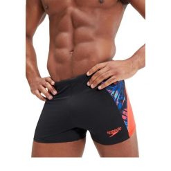 Bokserki kąpielowe męskie Speedo Eco END+ Splice Aquashort. Czarne kąpielówki męskie Speedo, m, bez wzorów. Za 119.99 zł.