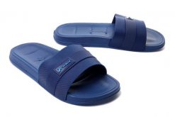 RIDER 11679 GO SLIDE AD 20781 blue/blue, klapki męskie. Niebieskie klapki męskie Rider, bez wzorów, bez zapięcia. Za 45.00 zł.