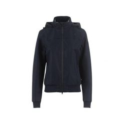 Kurtka damska Cavallo. Czarne kurtki sportowe damskie CAVALLO, s, bez wzorów, z gumy, bez ramiączek, z kapturem, do jazdy konnej. Za 454.95 zł.