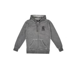 Bluza wygodna z bawełna z kaptur na co dzień. Szare bluzy damskie LEONE 1947 APPAREL, bez wzorów, z bawełny, bez kaptura, na fitness i siłownię. W wyprzedaży za 136.83 zł.