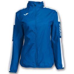 Kurtka damska Joma Rainjacket Champion IV Royal Blue 2XS. Białe kurtki sportowe damskie Joma, xs, bez wzorów, bez ramiączek. Za 171.99 zł.
