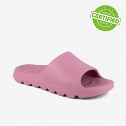 Damskie klapki Coqui Lou, lekkie Coqui Air, bezszwowe. Czerwone klapki damskie Coqui, bez wzorów, z materiału, bez obcasa, bez zapięcia. Za 121.99 zł.