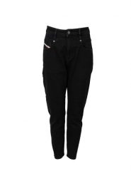 Diesel Jeansy "D-Fayza" | 00SV12-R69GL | Kobieta | Czarny. Czarne jeansy damskie Diesel, bez wzorów, z bawełny, eleganckie. W wyprzedaży za 399.00 zł.