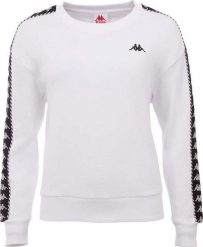 Kappa Bluza damska Kappa Ilary biała 309068 11-0601 XL. Białe bluzy damskie Kappa, xl, bez wzorów, bez ramiączek, bez kaptura. Za 143.60 zł.