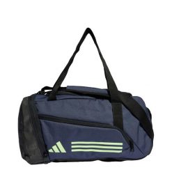 Torba Essentials 3-Stripes Duffel XSmall. Niebieskie torby na ramię męskie Adidas, z materiału, na ramię. Za 146.30 zł.