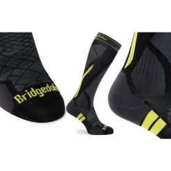 Męskie skarpety skitourowe Bridgedale Lightweight Merino Performance XL 48+. Czarne skarpety męskie Bridgedale, bez wzorów. W wyprzedaży za 119.99 zł.