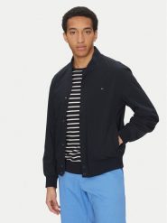 Tommy Hilfiger Kurtka bomber MW0MW36665 Granatowy Regular Fit. Niebieskie kurtki męskie Tommy Hilfiger, m, bez wzorów, z syntetyku, bez kaptura. Za 849.99 zł.