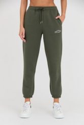 JUICY COUTURE Zielone damskie spodnie dresowe Recycled Wendy Jogger, Rozmiar XXS. Zielone spodnie dresowe damskie Juicy Couture, bez wzorów, z dresówki. W wyprzedaży za 299.99 zł.