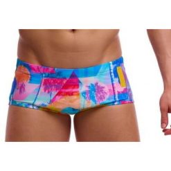 Kąpielówki Funky Trunks Pixel Paradise - trunki męskie. Kąpielówki męskie Funky Trunks, m, bez wzorów. Za 159.00 zł.