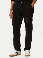 Aeronautica Militare Spodnie cargo 262PA1387UCT01493 Czarny Regular Fit. Czarne spodnie materiałowe męskie Aeronautica Militare, bez wzorów, z bawełny. Za 1,189.00 zł.