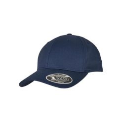 Czapka typu snapback Flexfit. Niebieskie czapki damskie FLEXFIT, bez wzorów. Za 124.50 zł.