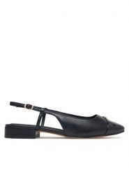 Aldo Baleriny Maree 14405278 Czarny. Czarne balerinki damskie Aldo, bez wzorów, ze skóry, bez obcasa, bez zapięcia. Za 369.99 zł.