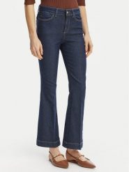 Rinascimento Jeansy CFC0127957003 Granatowy Bootcut Fit. Niebieskie jeansy damskie Rinascimento, bez wzorów, z bawełny. Za 399.99 zł.