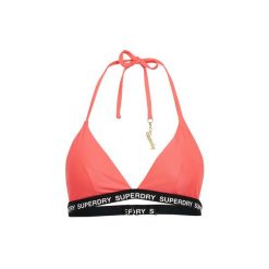 Damski elastyczny top do kostiumu kąpielowego Superdry. Czerwone stroje kąpielowe damskie Superdry, l, bez wzorów, z elastanu. Za 213.95 zł.