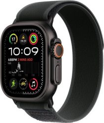 Smartwatch Apple Watch Ultra 2 GPS + Cellular 49mm Black Titanium Case Trail Loop M/L Czarny (MX4V3). Czarne zegarki smartwatch Apple, bez wzorów. Za 3,749.70 zł.