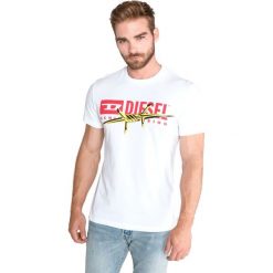 Diesel T-Diego-BX2 Koszulka Biały. Białe t-shirty męskie Diesel, m, bez wzorów, z bawełny, bez kołnierzyka, bez ramiączek. Za 194.95 zł.