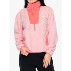 Bluza polarowa damska Columbia Sequoia Grove Half Zip Fleece. Czerwone bluzy damskie Columbia, xs, bez wzorów, z polaru, sportowe, bez ramiączek, bez kaptura. Za 188.99 zł.