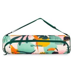 Torba pokrowiec na matę Spokey Home Jungle. Brązowe torby na ramię męskie Spokey, z bawełny, na ramię, duże. Za 73.99 zł.