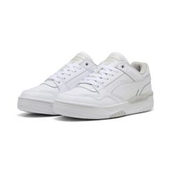 Sneakersy unisex Rebound Retro PUMA White Cool Light Gray. Białe obuwie sportowe damskie Puma, bez wzorów, z syntetyku, bez zapięcia, do koszykówki. Za 359.00 zł.
