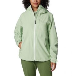 Columbia Kurtka Ampli-Dry Ii Shell 2071421349. Zielone kurtki sportowe damskie Columbia, l, bez wzorów, z materiału, bez ramiączek, z kapturem. Za 660.99 zł.