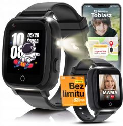 Smartwatch JG Smart T5 Czarny. Czarne zegarki smartwatch JG Smart, bez wzorów. Za 319.99 zł.
