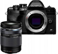 Aparat Olympus OM-D E-M10 Mark IV Czarny + 14-150mm f/4.0-5.6 (V207130BE040). Aparaty bezlusterkowce OLYMPUS. Za 5,084.00 zł.