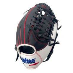 Rękawiczki baseballowe PVC 11" Junior wielokolorowe. Białe rękawiczki męskie Softee, bez wzorów. Za 194.99 zł.
