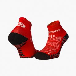 Skarpetki BV Sport scr one evo. Czerwone skarpety męskie BV SPORT, bez wzorów. Za 76.50 zł.