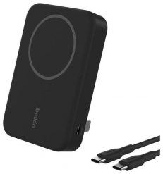 Belkin 10 000 mAh 15w Qi2 MagSafe czarny. Czarne powerbanki . Za 229.00 zł.
