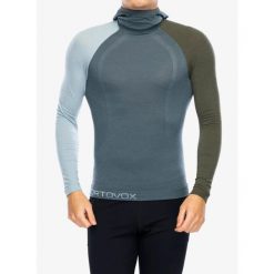 Bluza termoaktywna męska Ortovox 120 Comp Light Hoody. Zielone bluzy męskie ORTOVOX, na zimę, m, bez wzorów, sportowe, bez ramiączek, bez kaptura. Za 466.99 zł.