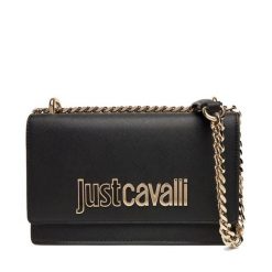 Torebka Just Cavalli. Czarne torebki do ręki damskie Just Cavalli, bez wzorów, bez dodatków. Za 639.99 zł.