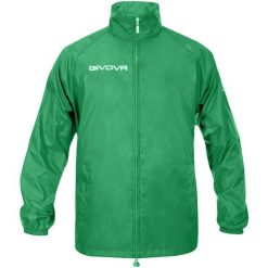 Kurtka Givova Rain Basico zielona. Zielone kurtki męskie Givova, xs, bez wzorów, sportowe, bez kaptura. Za 50.00 zł.