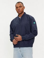 Save The Duck Kurtka bomber D31163U WIND18 Granatowy Regular Fit. Niebieskie kurtki męskie Save the duck, m, bez wzorów, z syntetyku, bez kaptura. Za 719.99 zł.