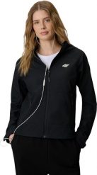 4f Kurtka damska softshell 4F F546 czarna 4FWSS26TSOFF546 20S XL. Czarne kurtki sportowe damskie 4F, s, bez wzorów, z softshellu, bez ramiączek, bez kaptura. Za 280.48 zł.