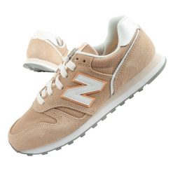 Buty lekkie wygodne sportowe sneakersy damskie New Balance. Brązowe obuwie sportowe damskie New Balance, bez wzorów, bez zapięcia, trekkingowe. Za 299.00 zł.