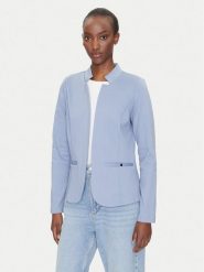 Fransa Marynarka 20609785 Niebieski Regular Fit. Niebieskie marynarki i żakiety damskie Fransa, bez wzorów, z syntetyku, bez kołnierzyka, bez ramiączek. Za 239.99 zł.