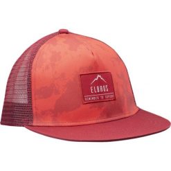 Czapka z daszkiem sportowa Elbrus Ramond. Czerwone czapki damskie ELBRUS, bez wzorów, sportowe. Za 53.91 zł.